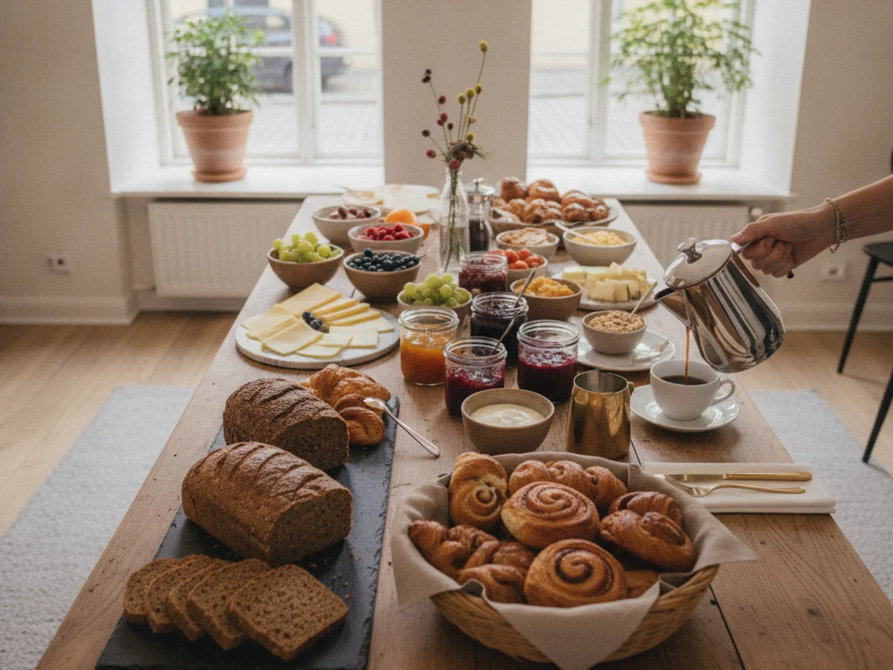Dansk morgenbuffet - Hotel KBH København