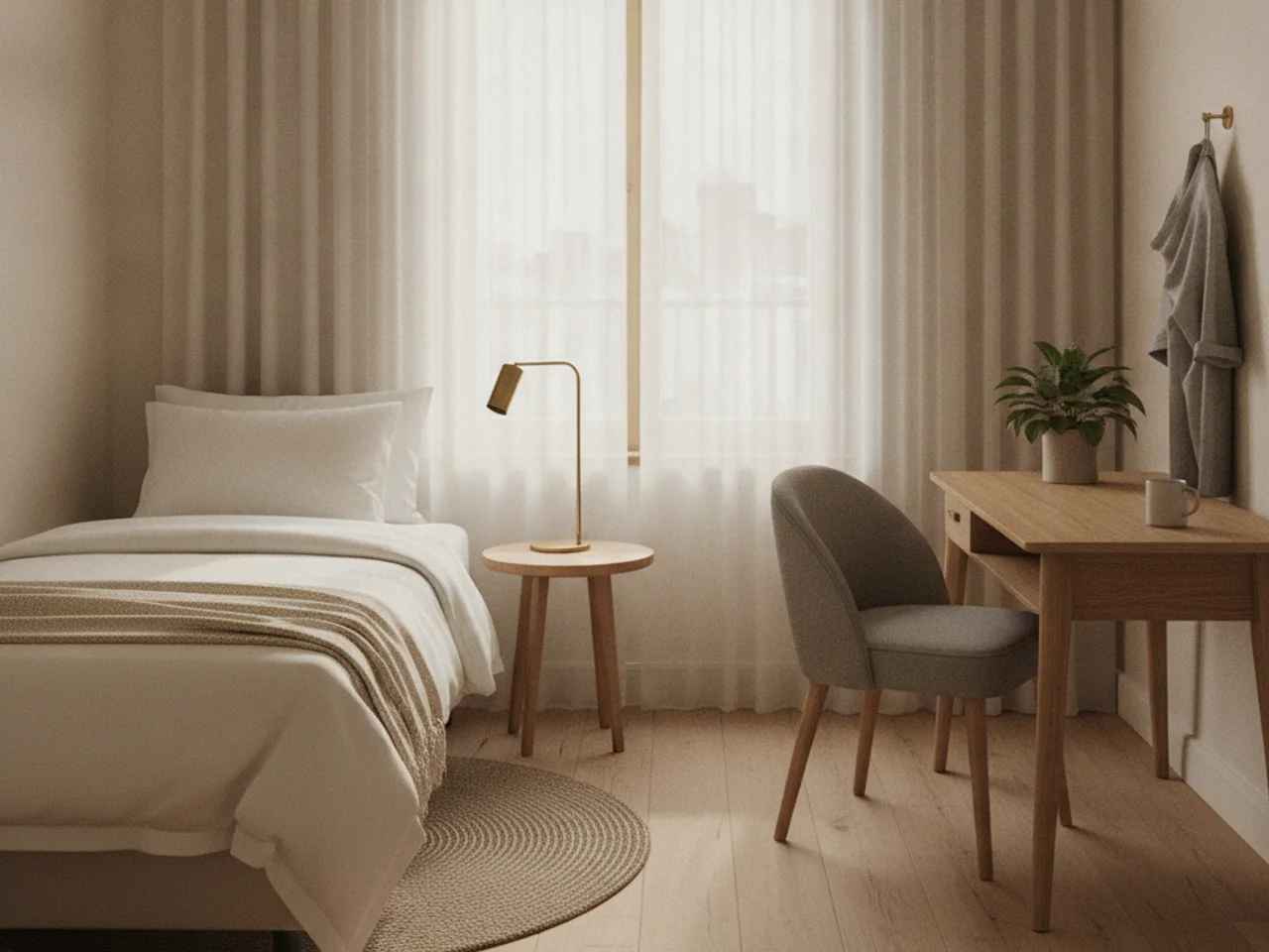 Enkeltværelse på Hotel KBH i København
